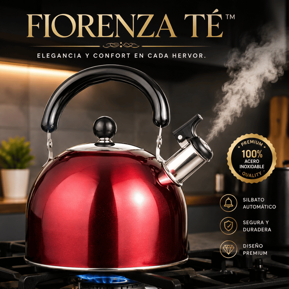 Fiorenza Té™ — La Tetera Que Transformó La Forma de Hervir Agua