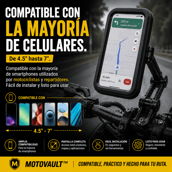 MotoVault™ | Protección inteligente para motociclistas