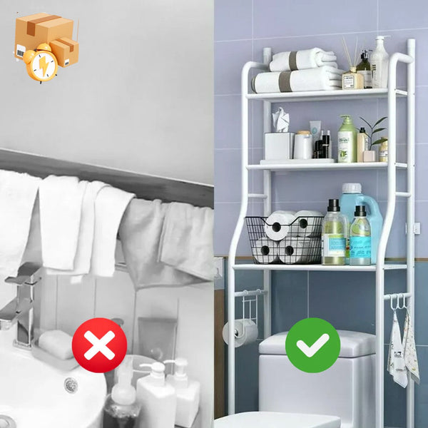 Nuevo Estante para Baño/lavadero - Soporte Organizador para Espacios Pequeños