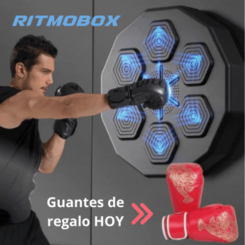 RitmoBox | ¡El Único Tablero de Boxeo Musical que Reta Tus Reflejos y Quema Calorías