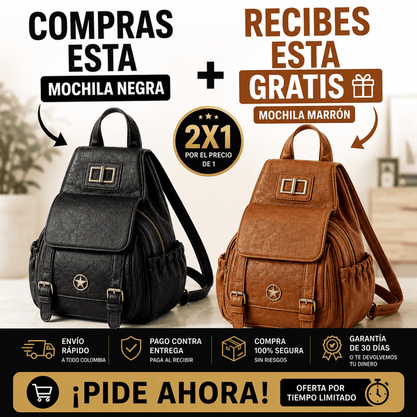 Mochila Mujer Velmora Paris™ | Último día de la Promoción.